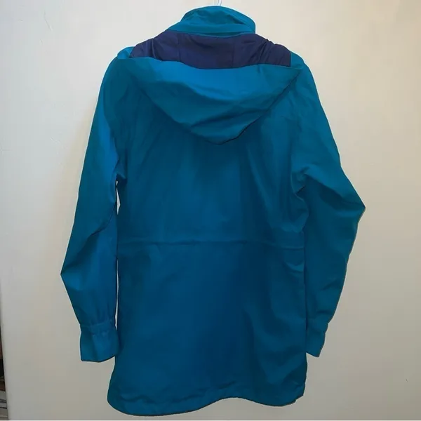 $169‎ REI E1 Elements Jacket Women's M Teal Full Zip Hooded Lightweight Size M - Image 2