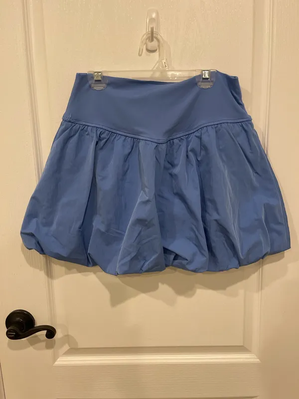 Aerie Bubble Skort, blue, size L - Image 2