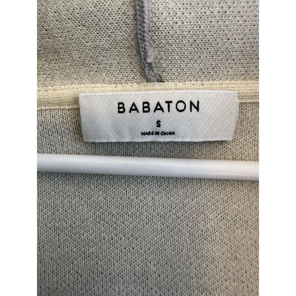 Babaton Aritzia Merino Wool Open Front Cardigan‎ Sweater Women Small - Image 2