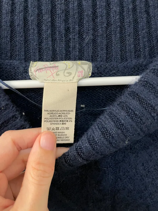 Free People Sweater Knit Poncho - Image 3