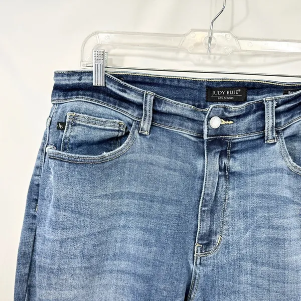 Judy Blue‎ Plus Size 18W Jeans Skinny High Rise Solid Stretch Denim 1108 - Image 6