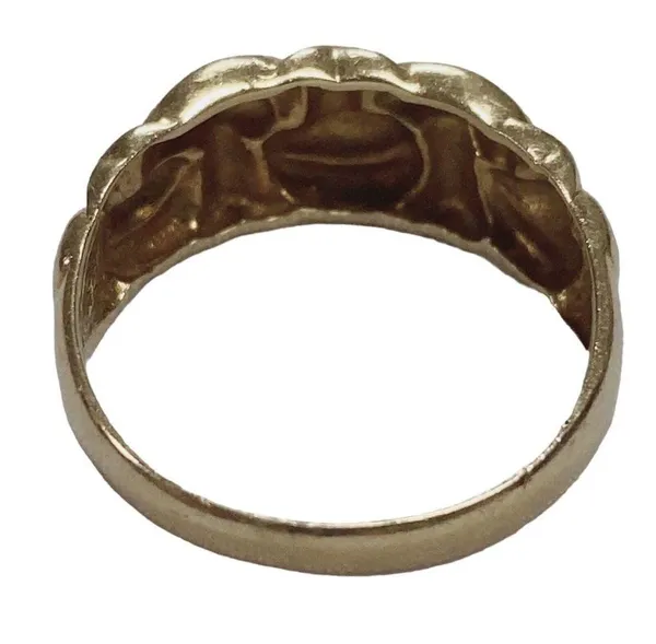 Atasay Kuyumculuk AK 14K Yellow Gold Smooth Byzantine Sz 10 Band State Ring - Image 6