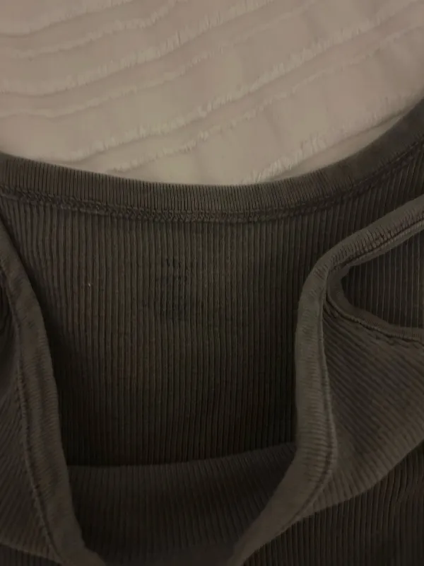 Brandy Melville Dark Grey Tank Top - Image 3
