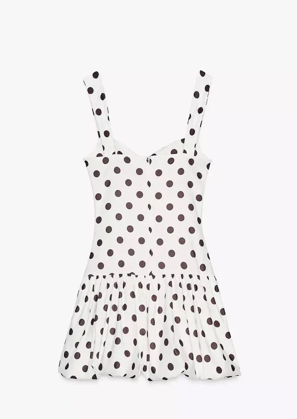 Zara Polka Dot Mini Dress - Image 19