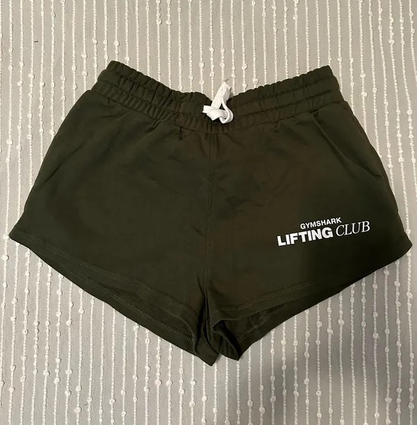 Gymshark Social Club Shorts - Moss Olive - Image 6
