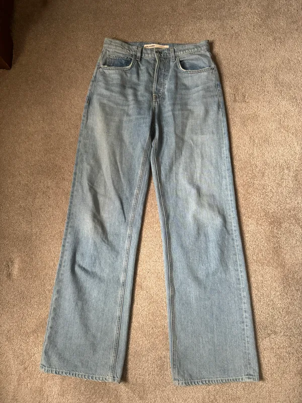 GRLFRND Brooklyn High Rise Loose Straight Jeans - Image 3