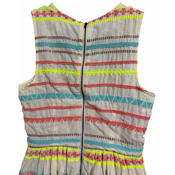 Anthropologie Plenty by Tracy Reese Striped Sunglow Dress Women's Size 4‎ - Image 4
