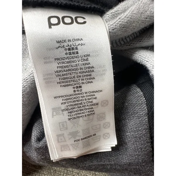 POC Womens Small Merino Hood Sylvanite Grey Melange Wool Blend Hoodie Sweatshirt - Image 8