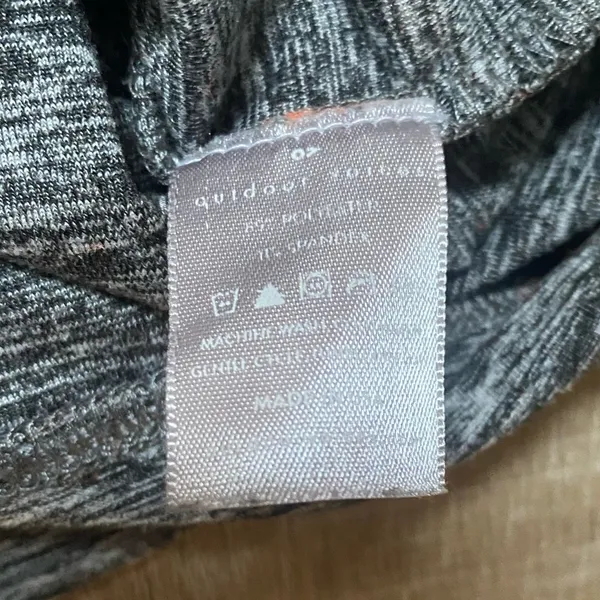 Outdoor Voices Cloudknit Hoodie Gray Womens Medium Activewear Athleisure Lounge - Image 11