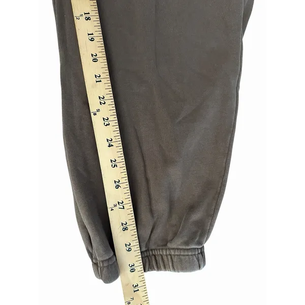 Skims Brown Joggers Sweatpants Women's 2X‎ 100% Cotton Brown Pockets #L2-8 - Image 8
