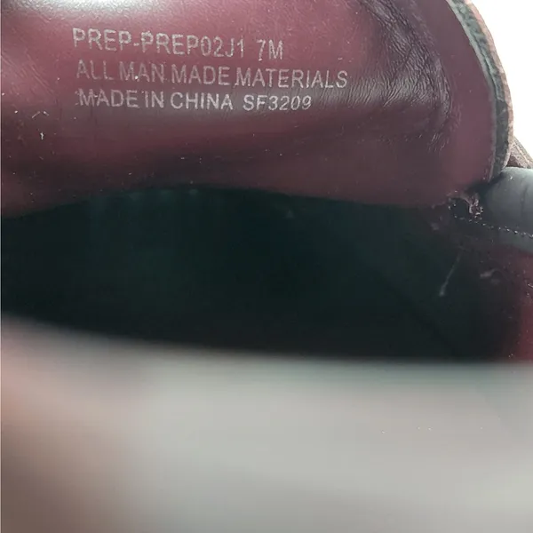 Madden Girl Penny Loafers Womens Sz 7 Y2K Burgundy Preppy Workwear Comfort Shoes - Image 9