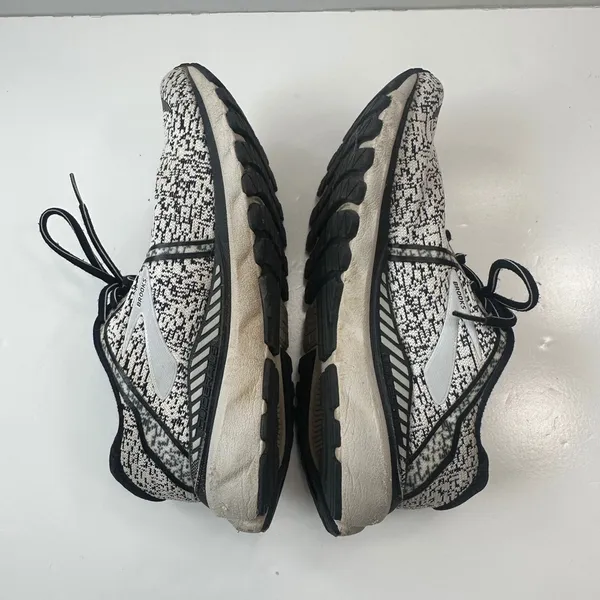 Brooks Adrenaline GTS 20 Running Shoes Cushioned Sneakers Black White Womens 9.5 - Image 7