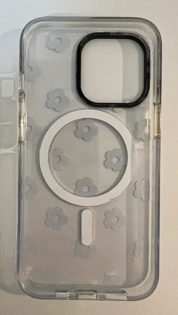 CASETiFY Ditsy Daisies - White Clear Case MagSafe - Image 2