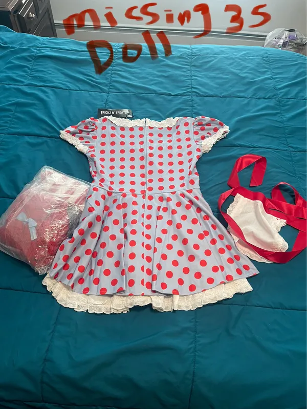 Dolls kill trickz n treatz darling rag doll costume S - Image 6