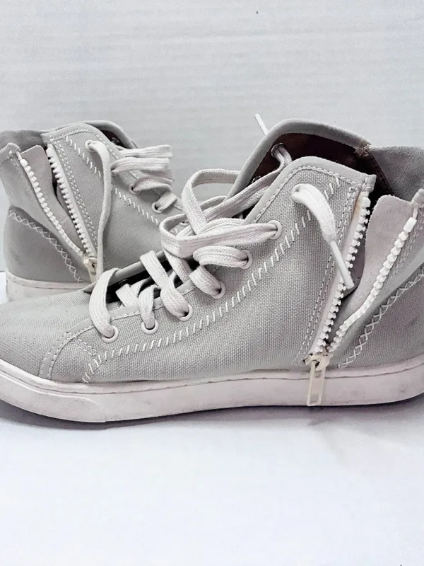 OLUKAI Pilahi Women's High Top‎ Sneaker - 7.5 - Bone - Image 5