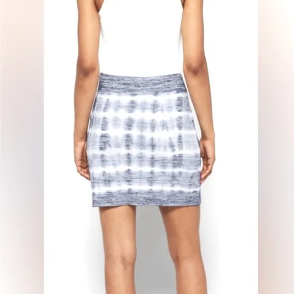 Market & Spruce Striped Super Soft Comfortable Bodycon Mini Skirt Coverup Large - Image 8