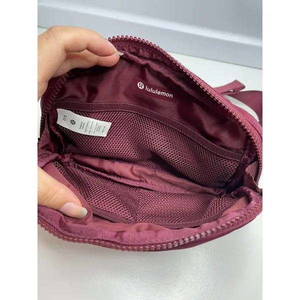 Lululemon Maroon Everywhere Belt Bag And Cross Body Bag - Image 3