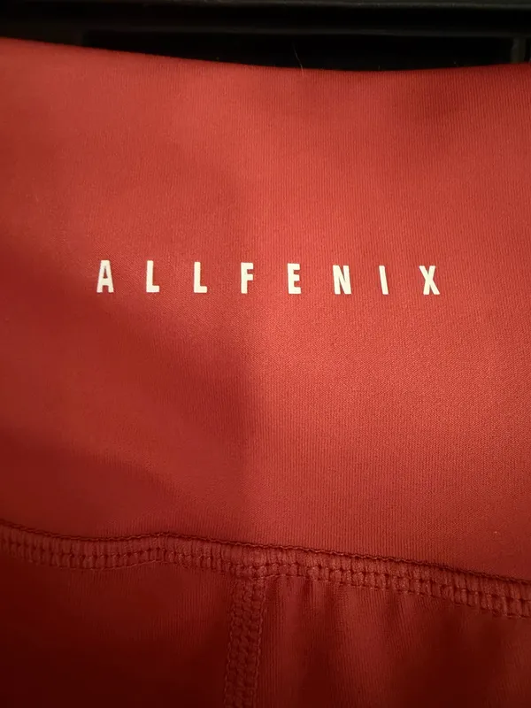 Allfenix Bike Shorts Orange Size M - Image 3
