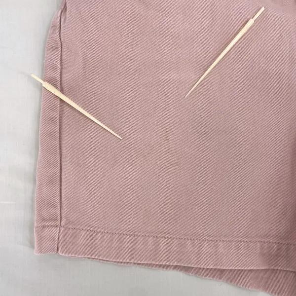 Gloria Vanderbilt Vintage Baby Pink Pastel High Rise Jean Shorts Retro Denim 12 - Image 14