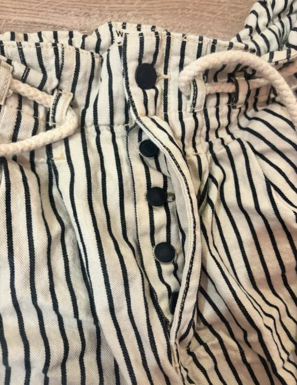 Free People We The Free Striped Wide Leg Pants Size M - Image 4