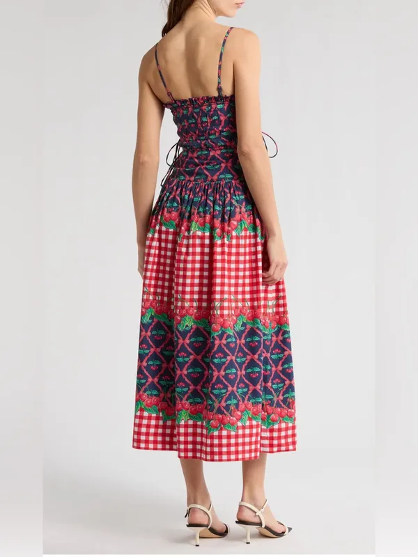 Damson Madder Kelia Midi Dress 4 - Image 7