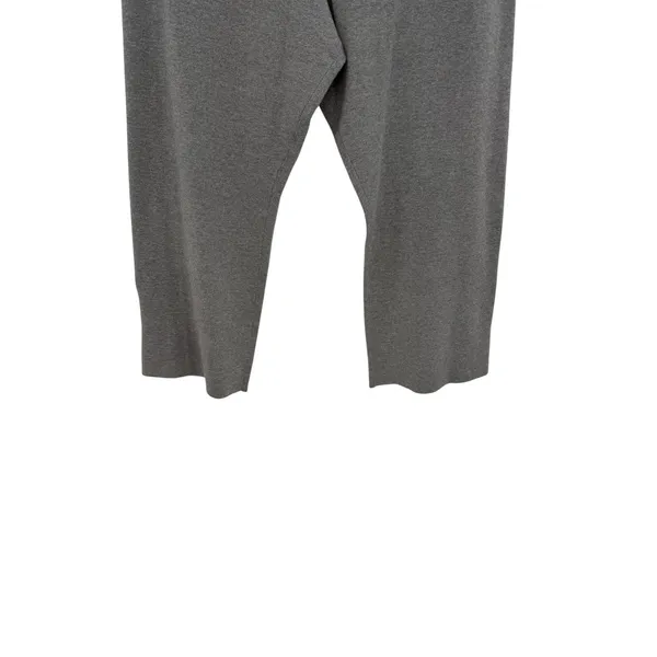 Anthropologie Maeve Colette Sweater Knit‎ Wide Leg Crop Pants Gray Size XL - Image 6