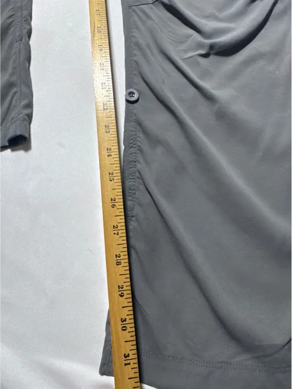 Orvis Women's Gray Nylon Spandex Travel Pants Size 12 - Comf - Image 7