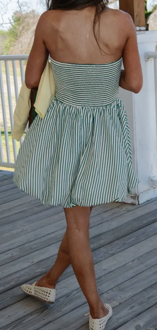 These Three Boutique Emmie Mini Dress-Green - Image 7