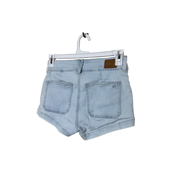 American Eagle Outfitters Denim Shorts Light‎ Wash Size 4 Next Level Stretch - Image 4