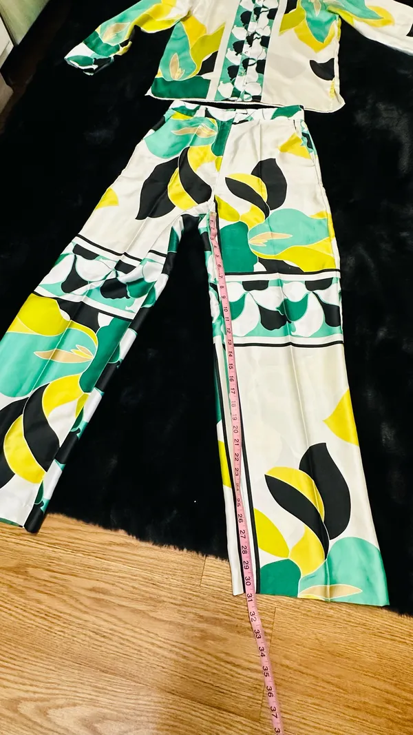 ZARA Abstract Print Two-Piece Matching Set | Size S | NWOT - Image 6