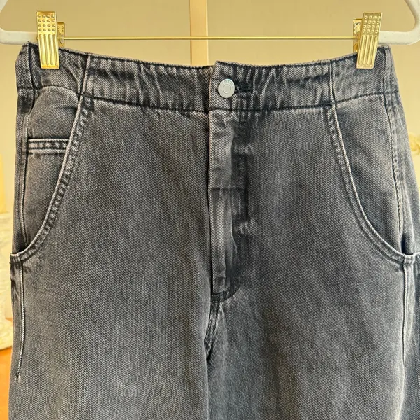 Pistola Lottie High Rise Relaxed Bowed Leg Jeans Zen Wash 26 NWT - Image 5