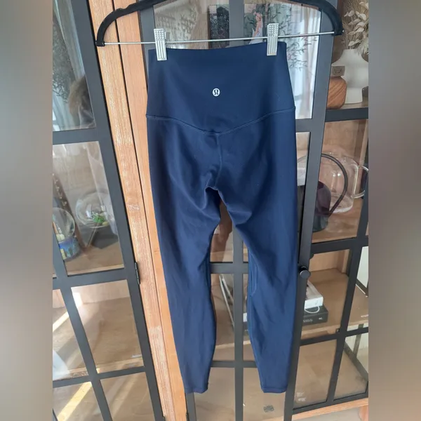 Lululemon Align leggings Pant 28" True Navy high waisted rise - Image 4