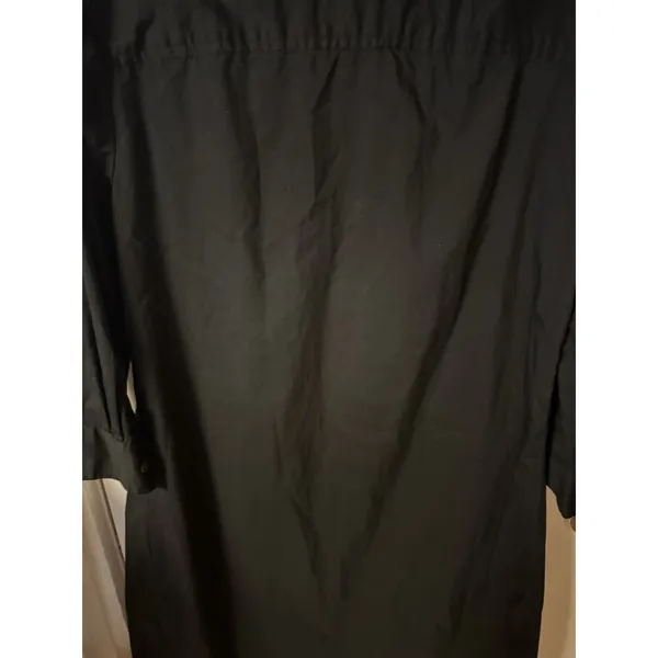 Converse Women's All Star Black 3/4 Sleeve Cotton‎ Shirt Dress - Image 9
