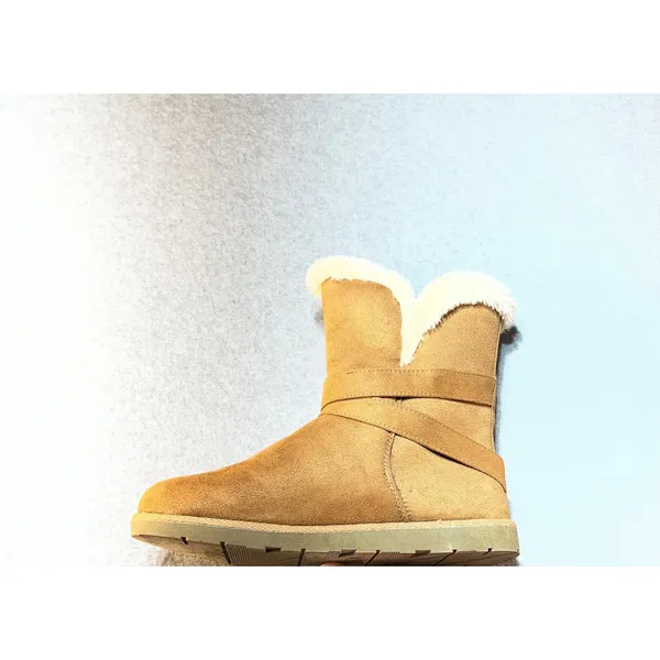 Womens Airwalk Brown Suede, Winter Mid-Boot Size 9 - Image 3