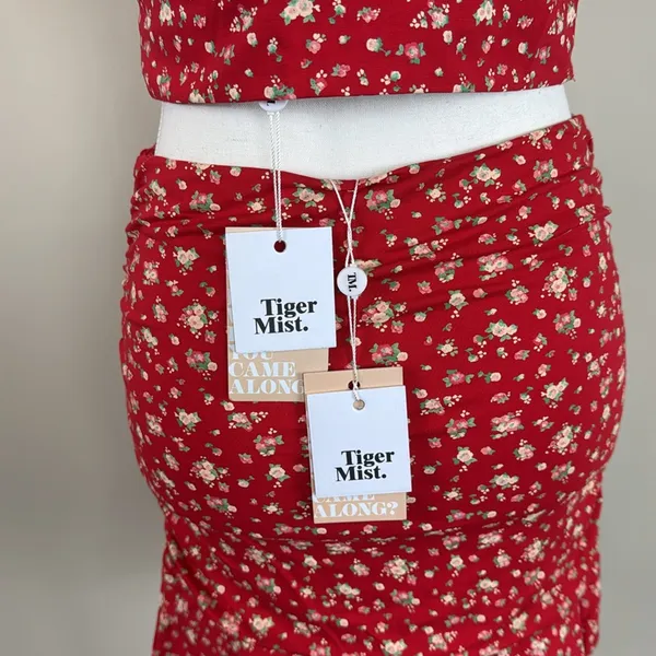 NWT Tiger Mist‎ Red Floral Set - Image 9