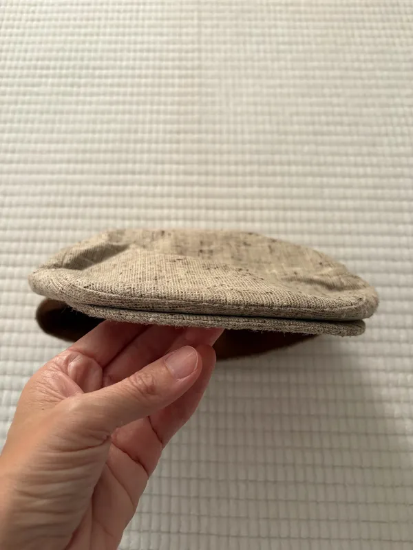Goorin Bros Tan Speckled Men’s Newsboy Cap - Image 2