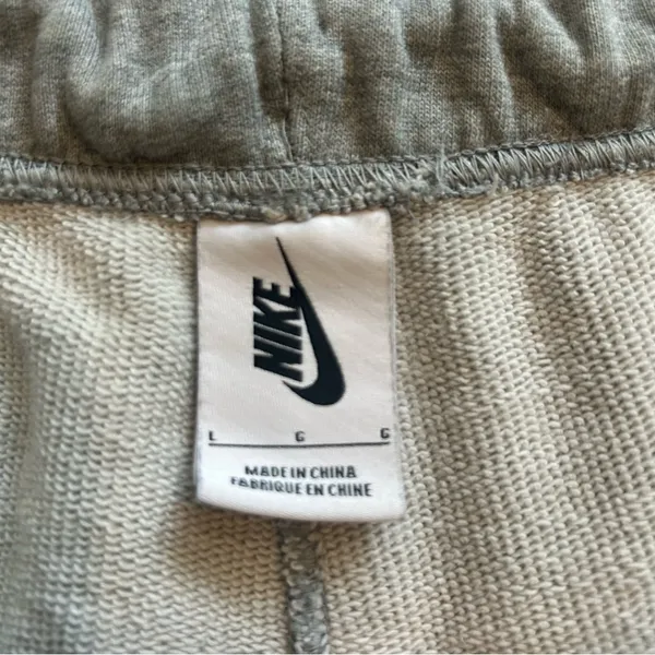NikeLab Collection Fleece Shorts in Gray - Image 3