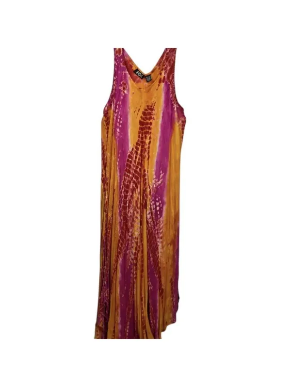 Women's Multi and Orange Dress Size undefined - Image 2