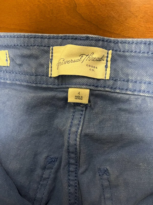 Universal Threads Blue Target Wide Leg Pants - Image 3
