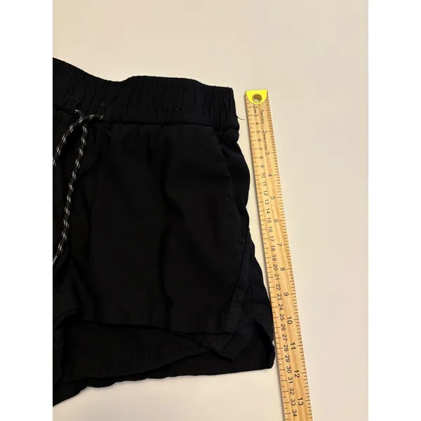 Avalanche Outdoor Supply Co Shorts Womens Small Black Drawstring Athletic 0163 - Image 7
