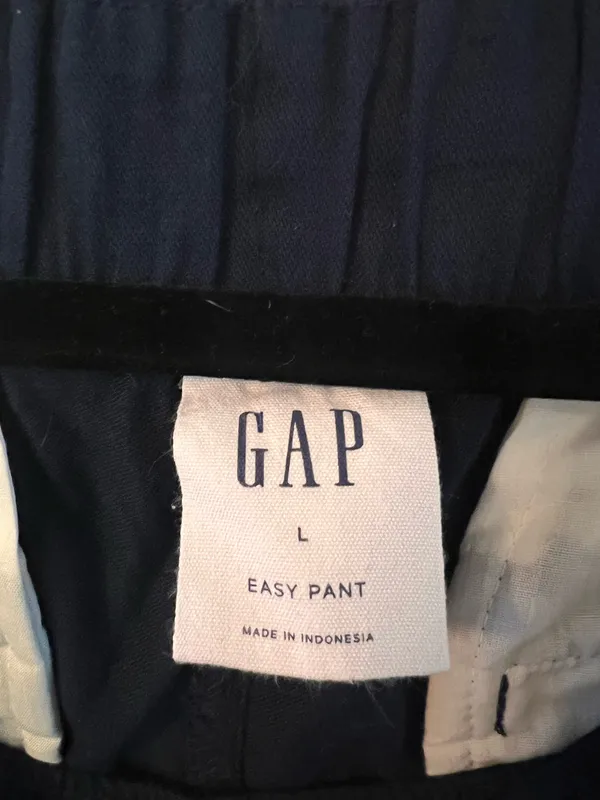 Gap Linen Pants Blue - Image 2