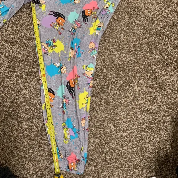Rugrats Nickelodeon Womens Sleep Lounge Joggers Printed Pants plus size 2X - Image 5
