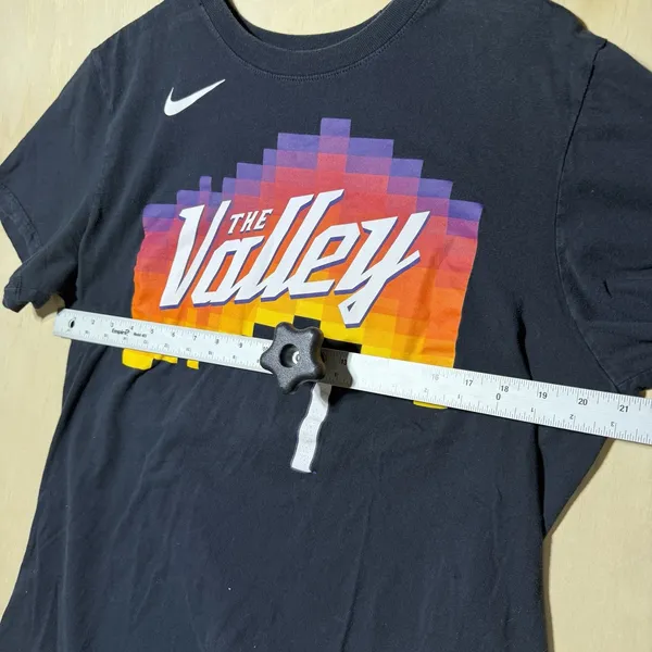 Nike Devin Booker Phoenix Suns The Valley #1 T Shirt Men's Large NBA Black - Image 5