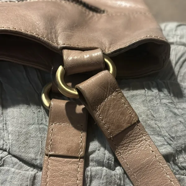 Hobo The Original Free People Beige Shoulder Bag - Image 12