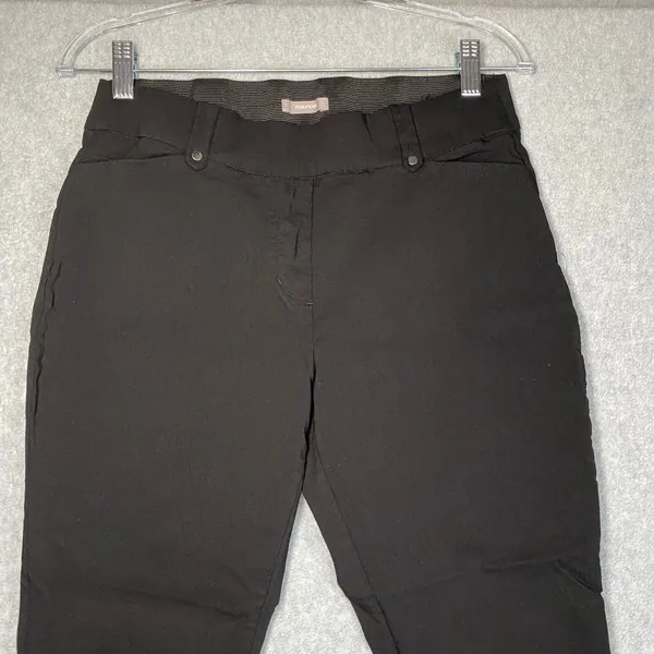 Maurices Pull On Dress Pants Women's‎ Sz M Black Slim Leg Stretch Workwear EUC - Image 3