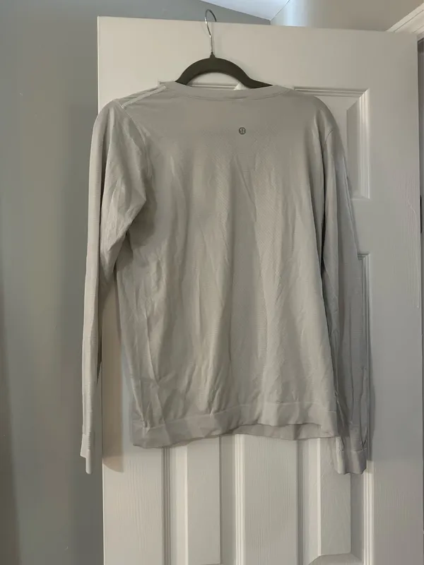 Long Sleeve Swiftly Shirt White Size M - Image 2