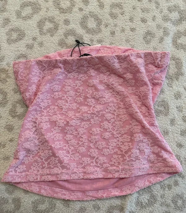 Princess Polly Pink Strapless Top - Image 3
