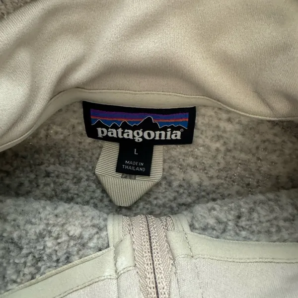 Patagonia Better Sweater Quarter 1/4 Zip‎ Fleece Pullover Grey Large - Image 7
