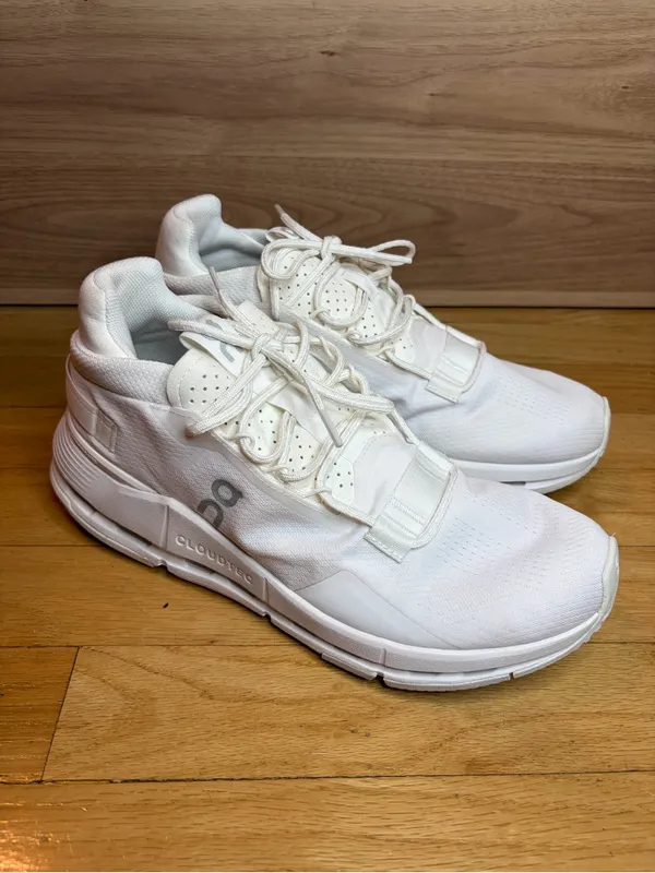 On Running Cloudnova 2 Women's Sneakers in White - Size 9 - Image 2
