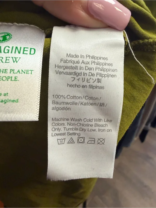 J.Crew Women’s Green 100% Cotton Sleeveless Mock Neck Top. Size: Small - Image 4
